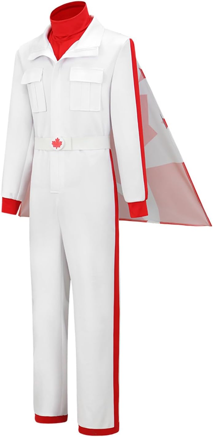 Duke Caboom Cosplay Bodysuit Toys Costume Duke Caboom Jumpsuit Belt Cap Fullset Adult Halloween Outfits