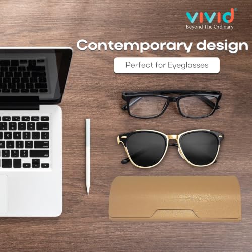 Image of VIVID Unisex Specs Magnetic Eyewear Dabbi Faux Leather Hard Case Cover