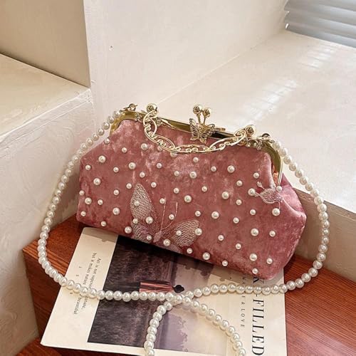 Bolso Tote Mariposa de Perlas para Mujer miniatura 2