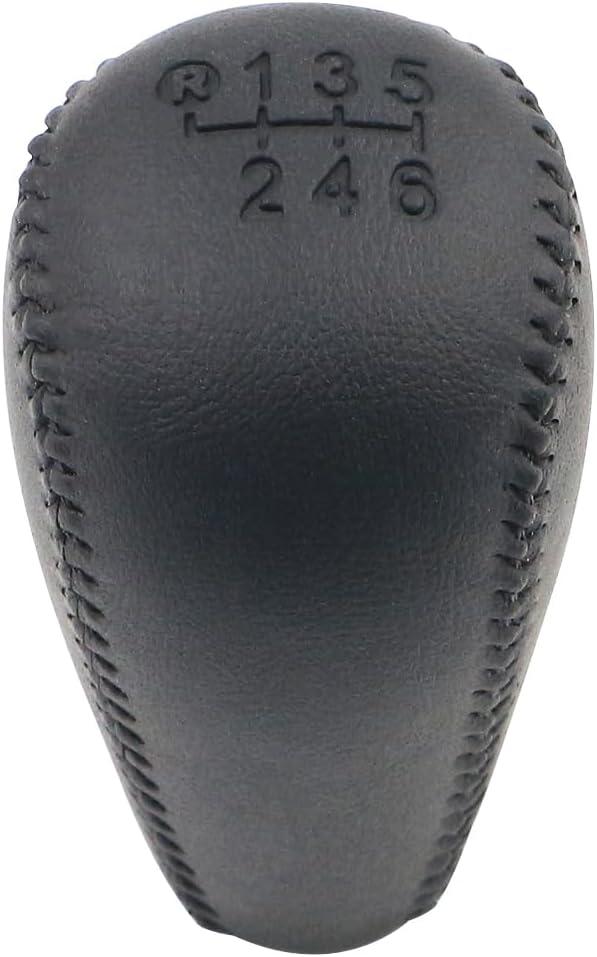 6 Speed Black Shift Knob Replacemeent Compatible with Toyota Tacoma 2005-2016 w/6 Speed Manual Transmission 3350412250B0, 33504-12250-B0