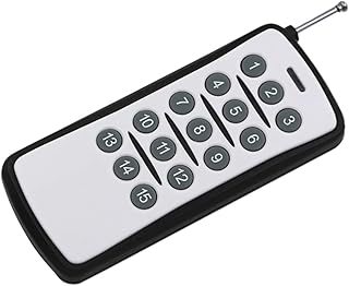 15 CH Channels 15CH RF Wireless Remote Control,315/433 MHz Transmitter Fixed Code PT2262 - (Size: 315Mhz)