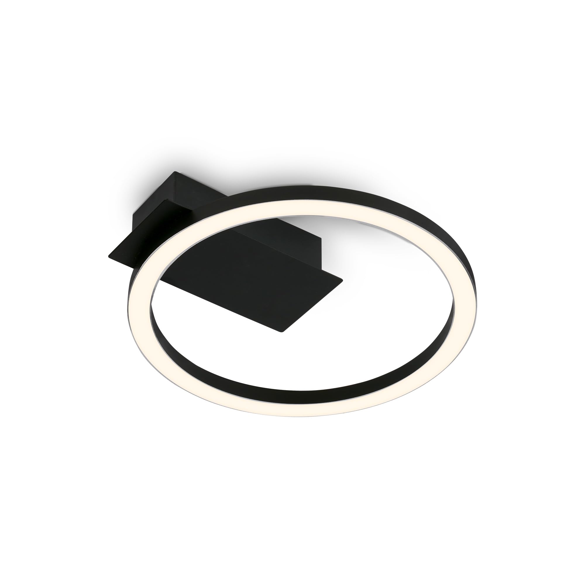 Brilo PLAFONIERA LED  FRAME NERO 6W 800 lumen 3000K 21x20x4,5 cm