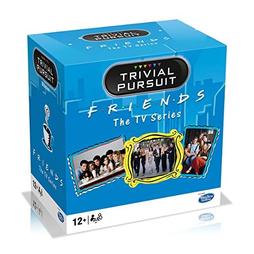 Winning Moves Trivial Pursuit Friends - Juegos De Mesa Niños 12 Años, Juegos De Mesa Adulto, Juego Para 2+ Jugadores, Juego De Quiz, Trivia Para Fans De Friends