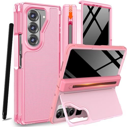 Funda Samsung Galaxy Z Fold 5 con protector antiespía y carcasa para bisagra NINKI