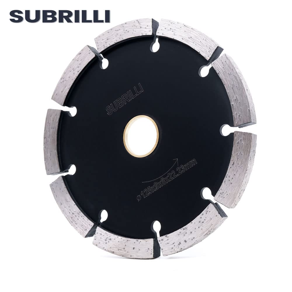 5 Inch Tuck Point Diamond Saw Blade Concrete Stone 8mm Thick Segment Cutting Disc