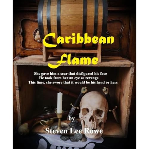Caribbean Flame Audiolibro Por Steven Rowe arte de portada