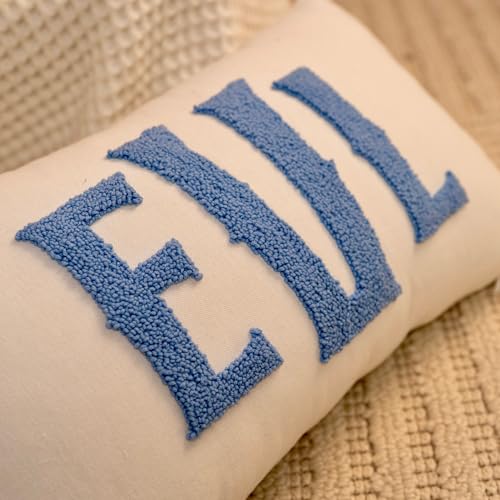 Custom Monogram Pillow - Personalized Embroidered Pillow - Custom...