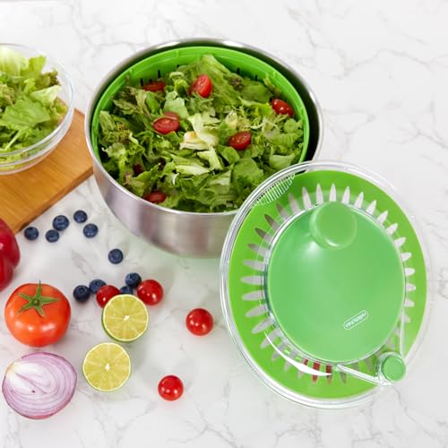 Rollkitchen Salad Spinner Stainless Steel Rollkitchen 4.8Qt thumb #1