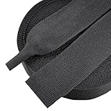 FOURUB 50% Ratio Heat Shrink Automotive Wire Loom Shrinkable Braided Sleeving Fabric Shrink Tubing Wear-Resistant Woven Wire Sheathing(1