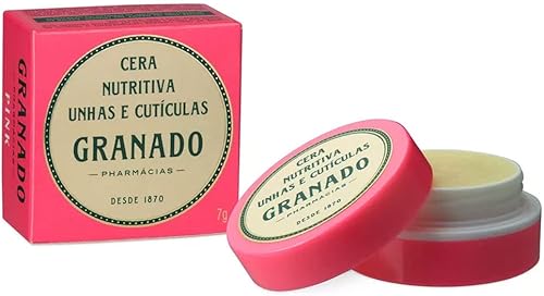 Linha Pink Granado - Cera Nutritiva Unhas e Cutículas 0.25 oz - (Colección Granado Pink - Cera nutritiva para uñas y cutículas 0.2 onzas)