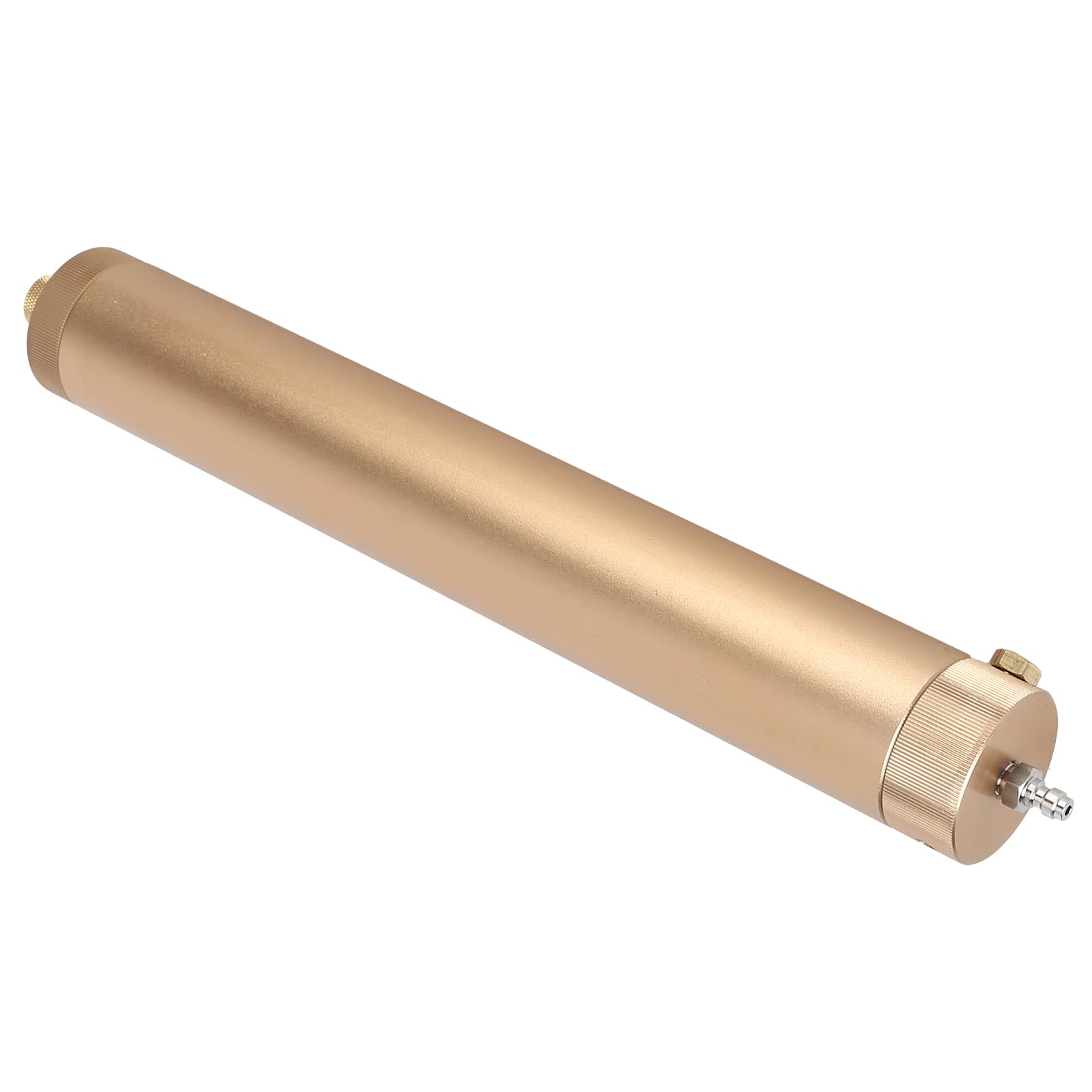 Séparateur d'eau d'huile Filtre de compresseur d'air à haute pression 30MPA PCP 4500PSI pour plongée en aluminium ALLIAGE 8 mm Connecteur rapide avec soupape de sécurité (Or)
