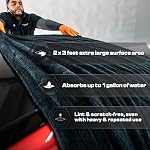 Microfiber Car Drying Towel 24"x36", 1300GSM Twisted Loop - Image 4