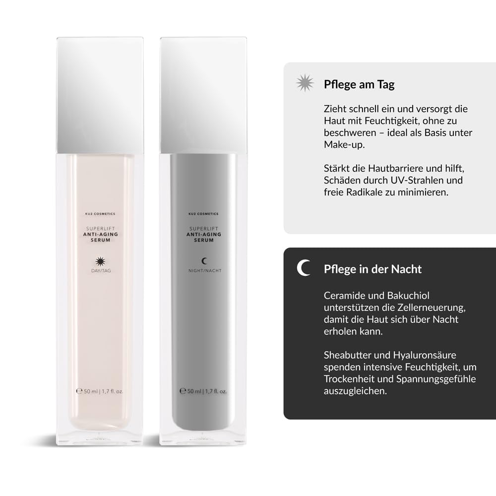 KU2 Cosmetics Superlift Anti Aging Serum Nacht, 50 ml