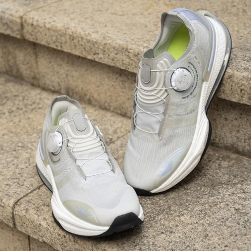 Image of Red Tape Dial Lace ETPU Athleisure Shoes for Men | Cultured Round-Toe Shape & Cushioning Technology