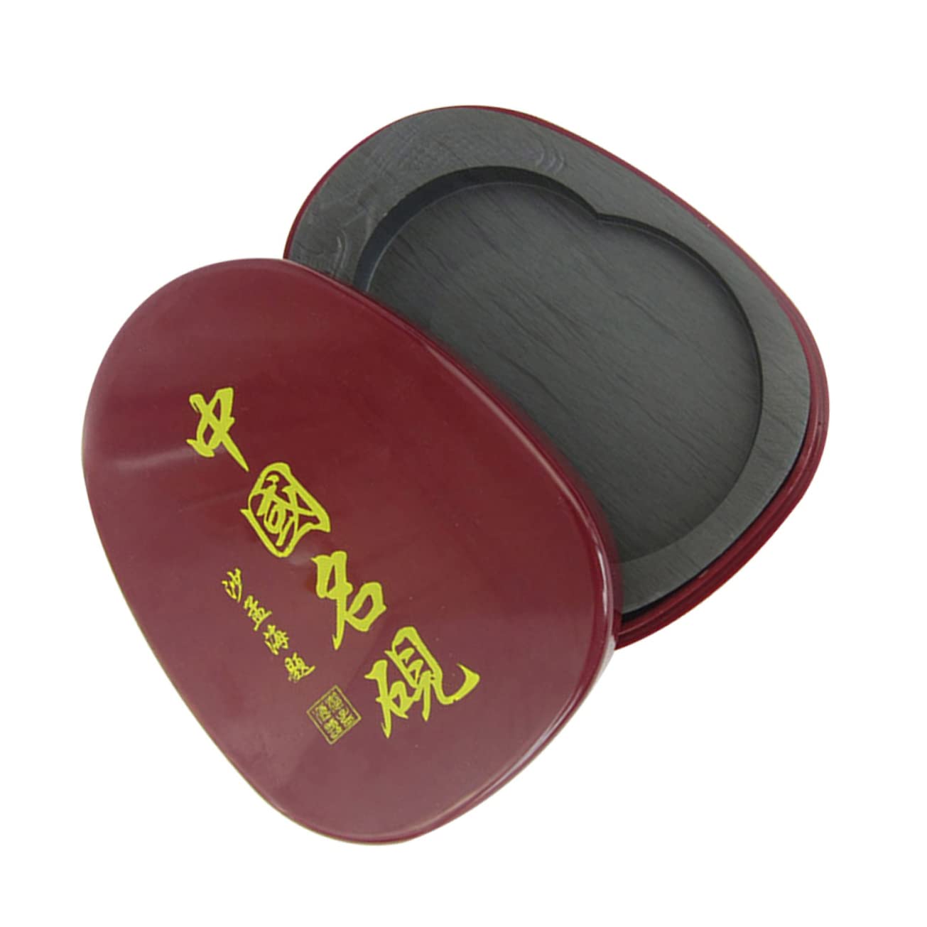Pierre à Encre Facile à Nettoyer et Transporter Couvercle pour Calligraphie Chinoise pour Élèves et Enseignants en Peinture et Écriture
