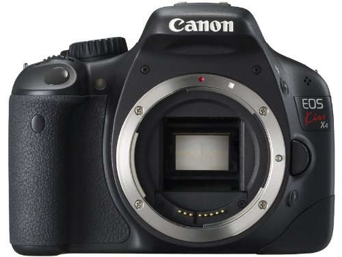 Canon EOS-Kiss X4 DSLR Camera with Canon EF-S 18-55mm IS Lens  