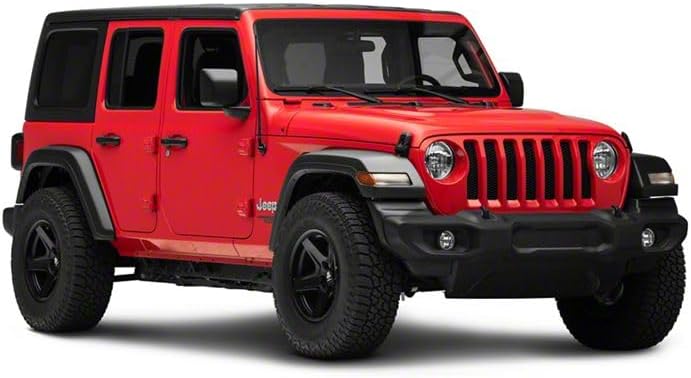 RedRock Trail Antenna; 21-Inch Compatible For 97-23 Jeep Wrangler TJ, JK & JL