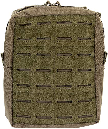 Mil-Tec Laser Cut Molle Belt Pouch - Large (Olive)