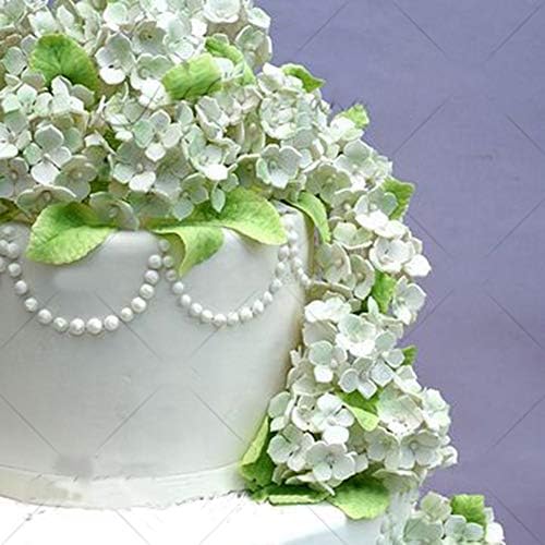 KALAIEN 3pcs Hydrangea Flower Fondant Cake Decorating Sugarcraft Cake Plunger Cutters Mould