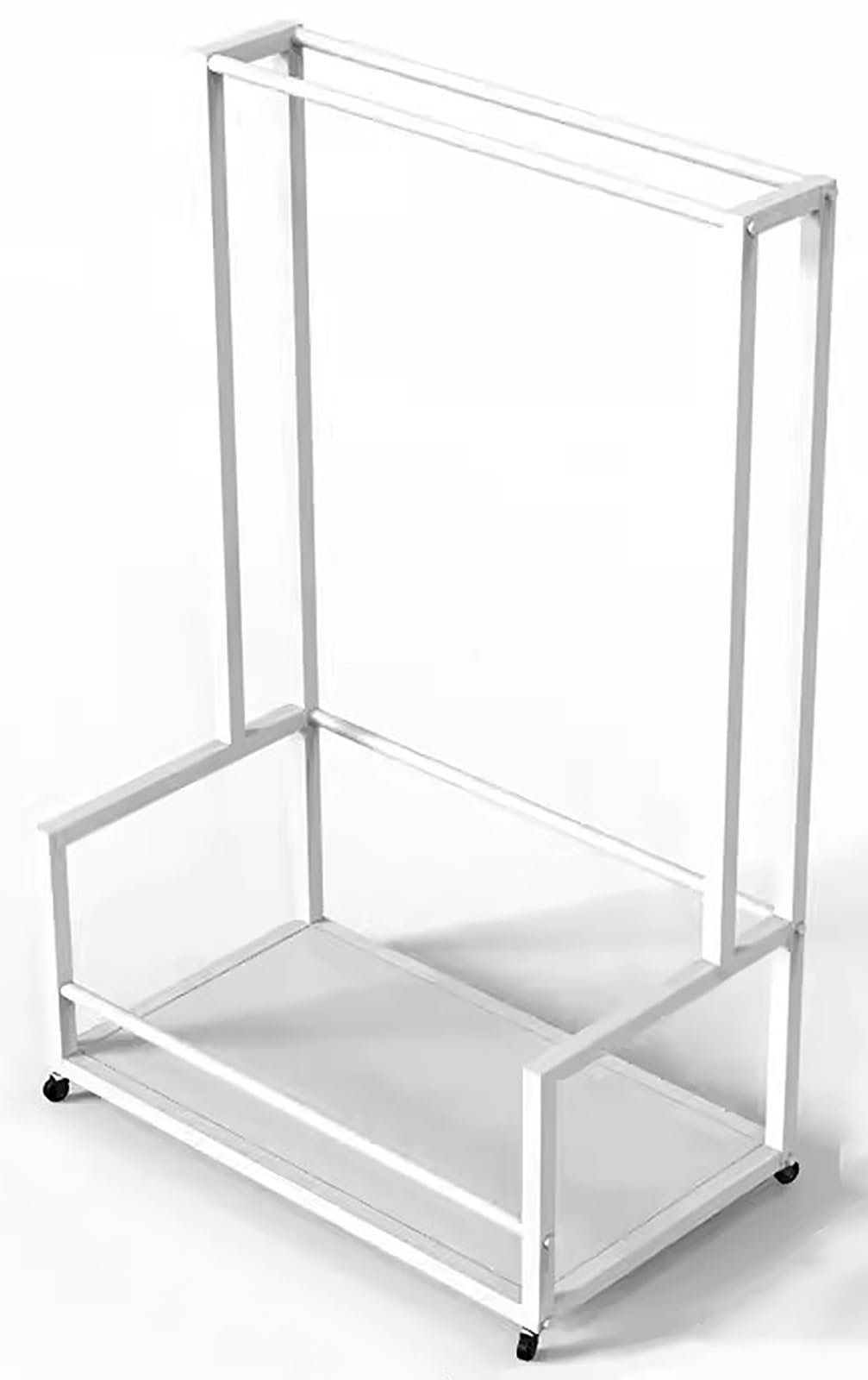 Soporte para Esterilla de Yoga, Expositor móvil para esterillas de Yoga - Organizador metálico de pie para esterillas de Pilates y Bloques de Yoga, solución de Almacenamiento Ideal para CLAS
