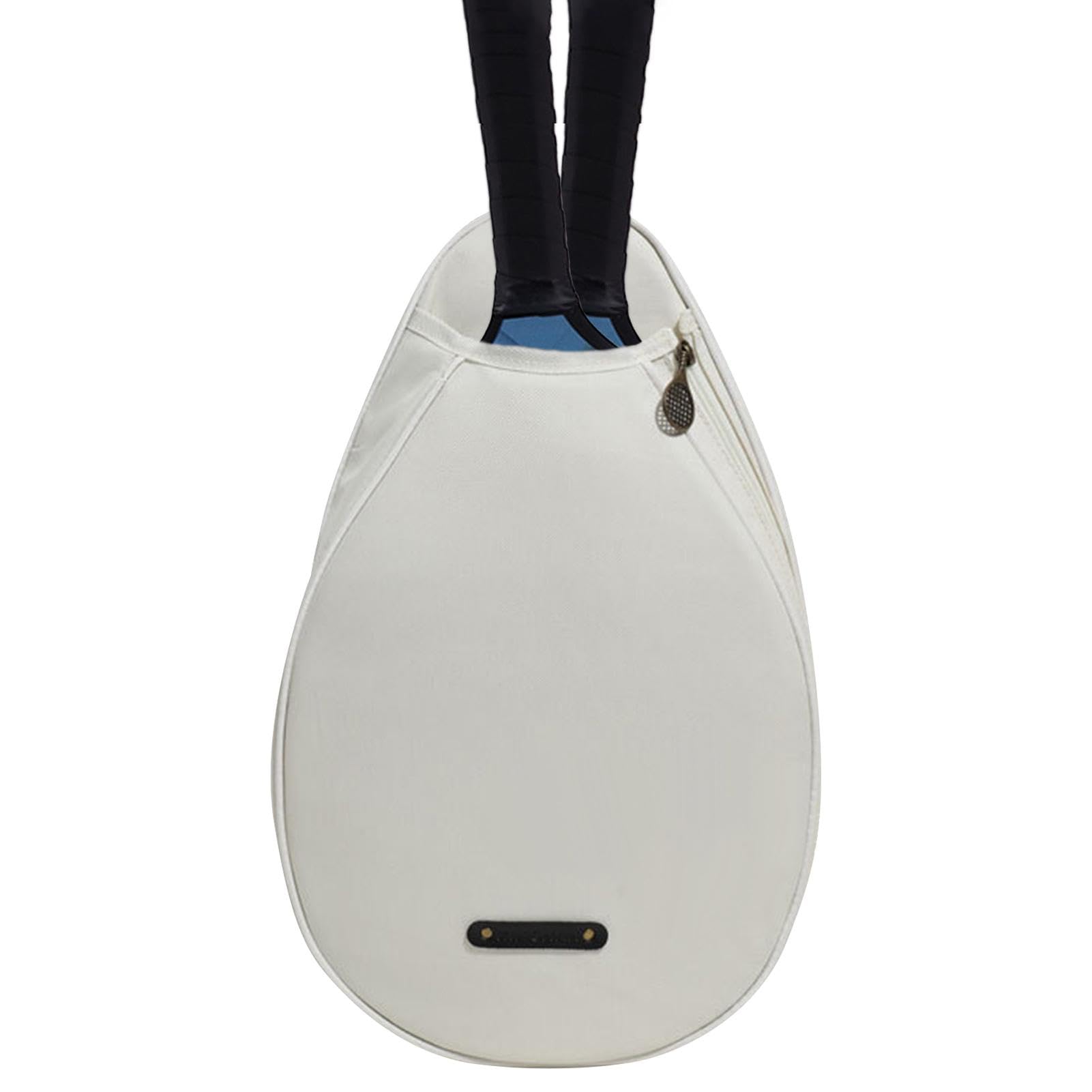 Borsa da tennis – Comoda borsa per palline da tennis alla moda, borsa impermeabile con cerniera liscia, zaino da tennis per racchette da tennis e badminton