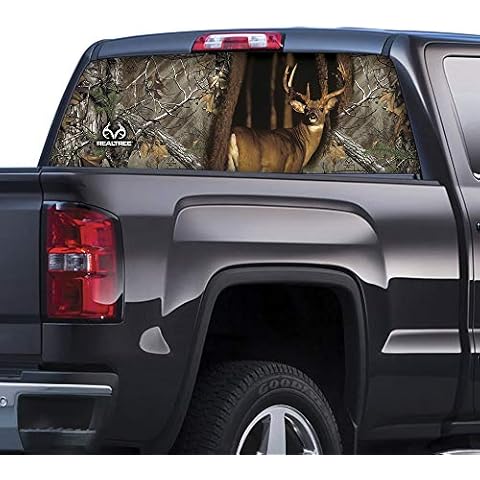 Camowraps (RT-WF-WT-XT) Xtra Camo Whitetail Window Film Cover