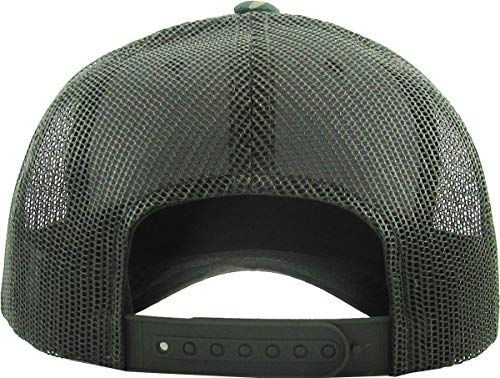 Image of Classic 6 Panel Cotton Twill Mesh Trucker Cap Hat Adjustable Snapback Hat
