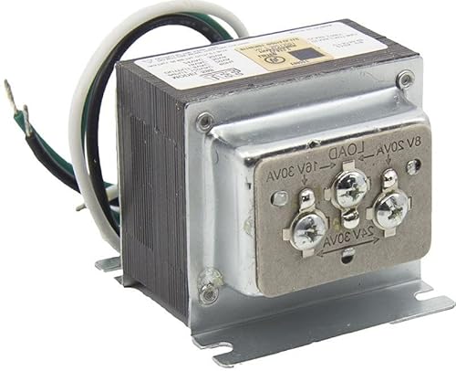 Lee Electric MG Electronics 598 Multi-Tap Transformer (8V / 16V / 24V AC, 30VA) for Doorbell, Intercom, Ring & Security Systems (Pacific, Jeron, TekTone)
