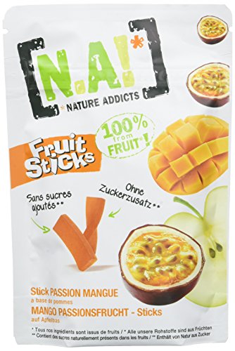 NA! NATURE ADDICTS Sachet de Fruit Stick Passion Mangue 40 g
