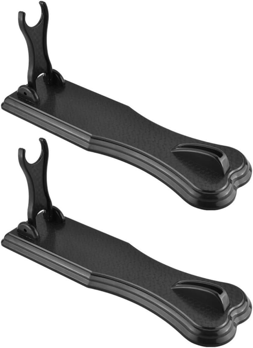 2pcs Knife Holder Vertical Black Abs for Kitchen Storage Organizer