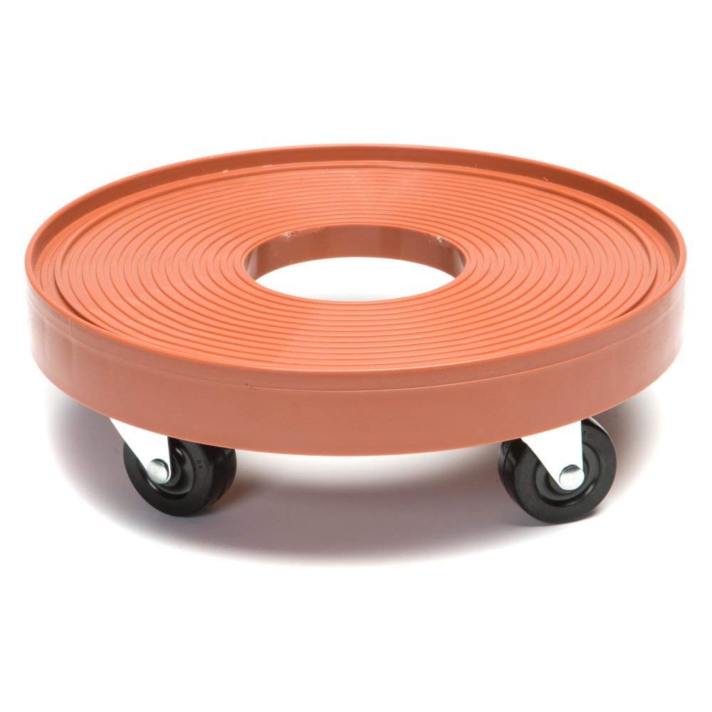 DeVault EnterprisesDEV3015TC Plant Dolly with Hole Terra Cotta, 12 Inch