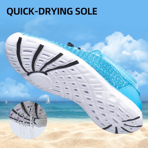 Image of DOUSSPRT Men's Water Shoes Quick Drying Sports Aqua Shoes