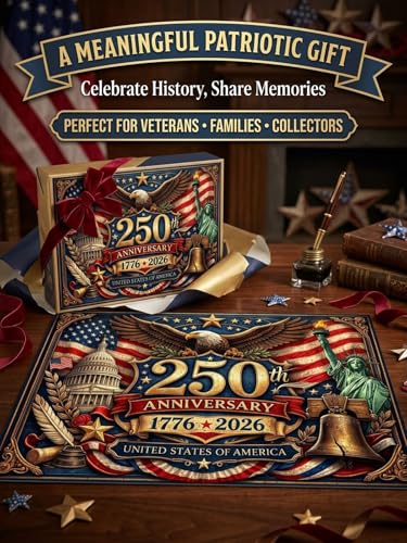 Puzzle Conmemorativo rafonie 250 Aniversario de USA 1000 Piezas de Madera con Diseño Patriótico miniatura 7