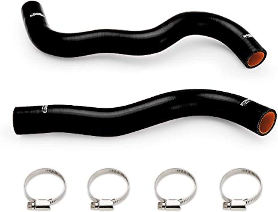 Mishimoto MMHOSE-CIV-16BK Silicone Radiator Hose Kit Fits Honda Civic 1.5T 2016-2018 Black