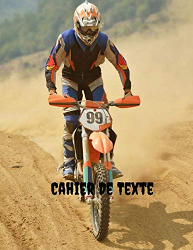 Télécharger Cahier De Texte: Thème moto cross pour la rentrée Scolaire | cahier de devoir | format pratique po PDF Ebook En Ligne