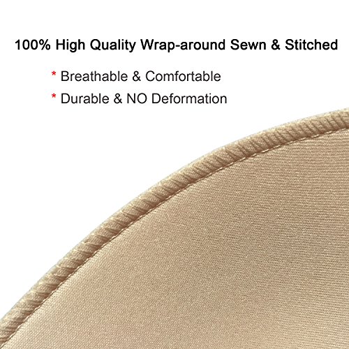 3 Pairs Removeable Round Smart Bra Pads Inserts for Bikinis Top Swimsuit Sport Bra for B C D Cup Beige3