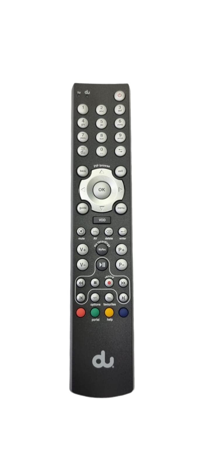 HCE Replacement Remote Control for DU TV Box