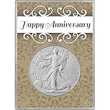 2026 U.S. Silver Eagle 1 oz Brilliant Uncirculated in Happy Anniversary Holder Dollar Uncirculated US Mint