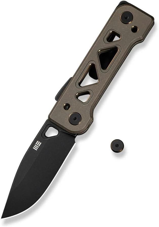 Titanium-Handled WE Knife Tyro Superlock (2.91" CPM 20CV Blade) WE24001-3
