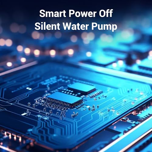 Fuente de agua para gatos automática y con batería miniatura 4