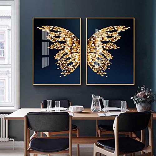 Décoration allée et salon contemporain avec motif papillon nordique