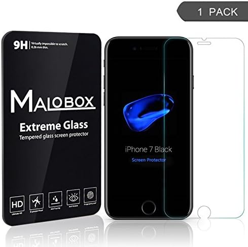 iPhone 7 Plus Screen Protector , Dilution fingerprint , Prevent crash ,0.26 mm Tempered Glass Screen Protector for Apple iPhone 7 Plus 5.5 "(1-Pack)