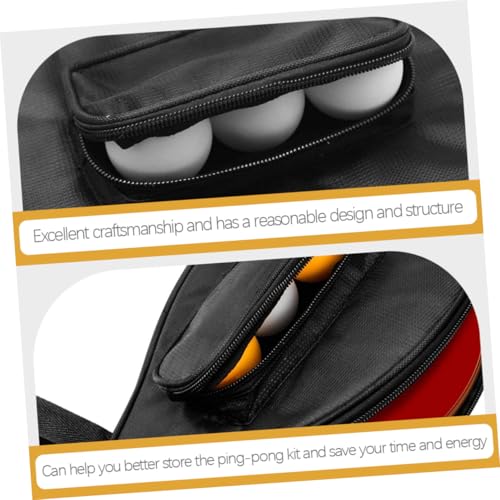 Bolsa para raquetas de tenis de mesa ULTECHNOVO funda organizadora de ping pong para casa 6