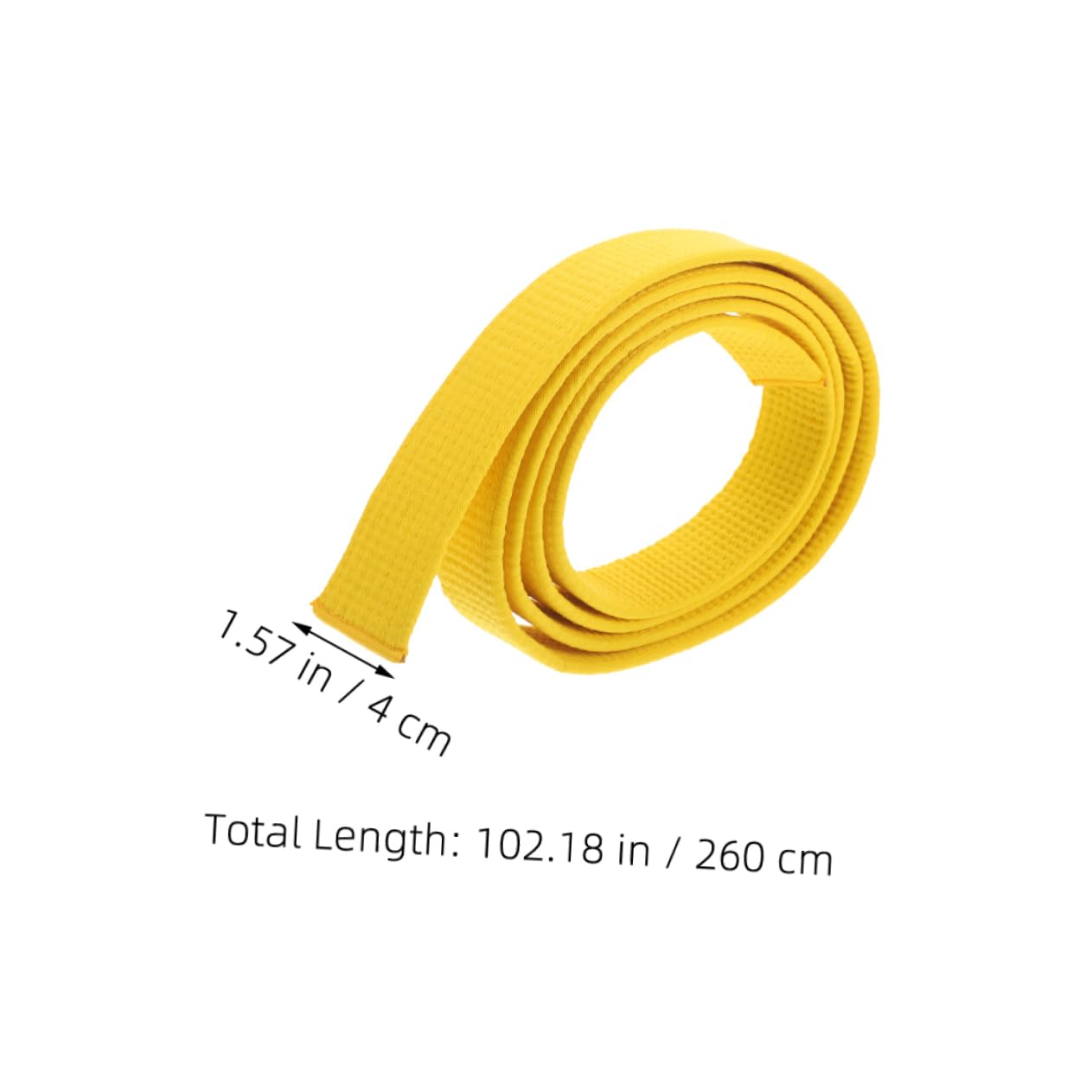 HANABASS Taekwondo Belt Supply Karate Belt Fashionable Comfortable Fit for Training Competitions