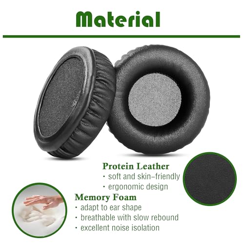Earpads Replacement Ear Cushions Compatible with Sony MDR-XD200 Headphones Earcups Parts-95mm miniatura 3