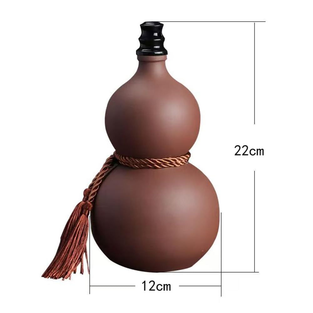 Amazon.co.jp: 500ml セラミック ひょうたん 徳利瓢箪 酒器 水筒 22