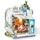 Rolife DIY Miniature Dollhouse Kit Tiny House Gift for Adults and Teens to Build (Dora's Loft)