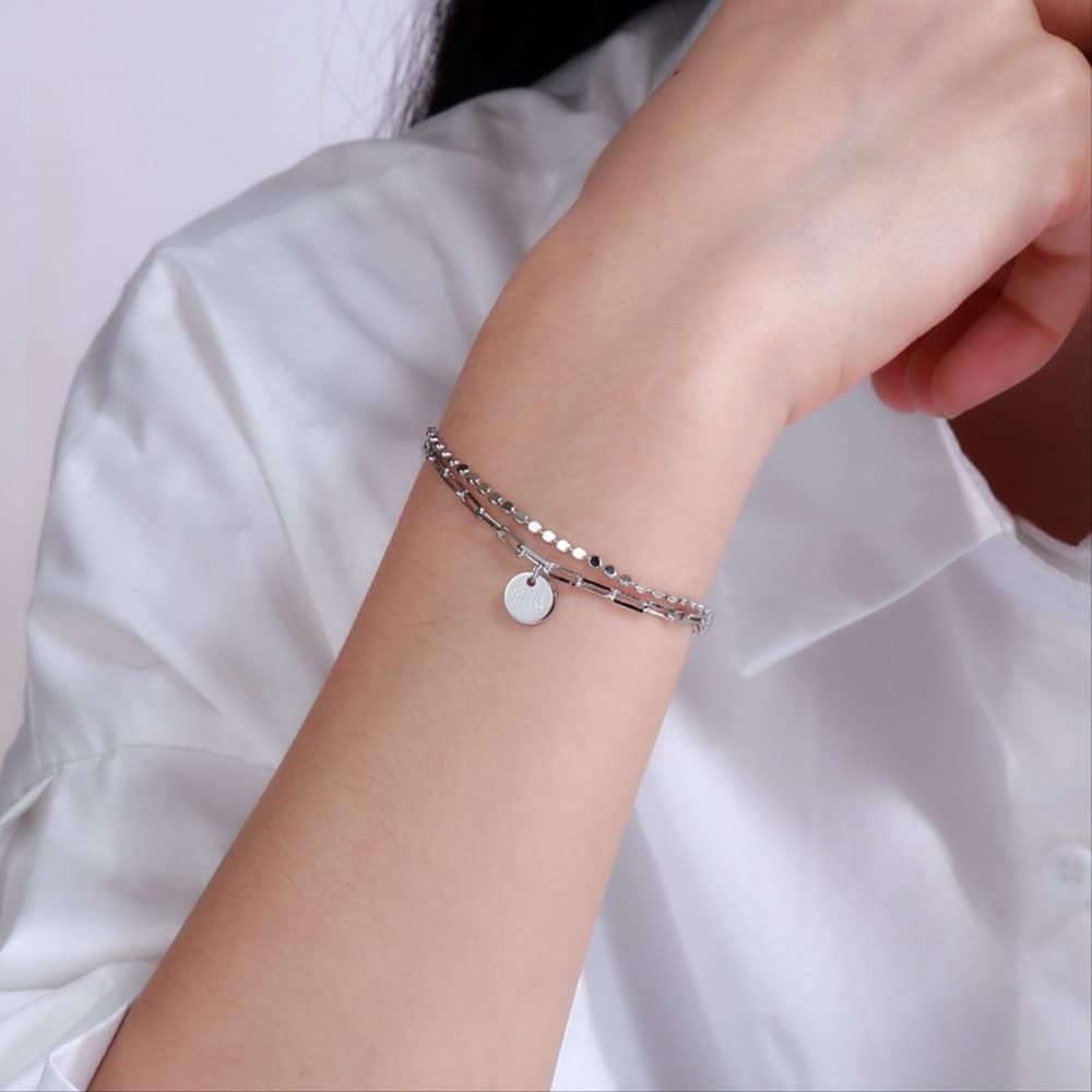Feng Shui Bransoletki dla kobiet okrągłe Charms bransoletka łańcuszkowa prezent ślubny Lucky Fine