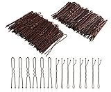 🌸【Alta calidad】Las horquillas están hechas de metal de alta calidad, la superficie está bien pulida, lo que le da un brillo metálico encantador, no es fácil de romper y desvanecer después de un uso prolongado.Absorberán la luz y se mezclarán con los reflejos naturales de tu cabello. se adapta a tu cabello para disimularlo a la perfección. Incluso el cabello corto puede esconderse fácilmente en el peinado.