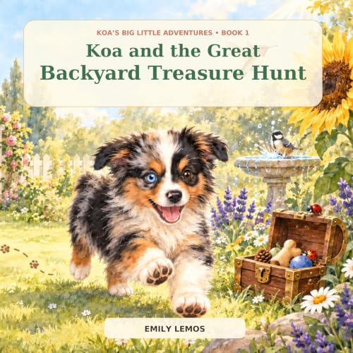 Couverture de Koa and the Great Backyard Treasure Hunt (Koa&rsquo;s Big Little Adventures Book 1)